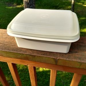 Tupperware Vintage Freeze Save Ice Cream Container